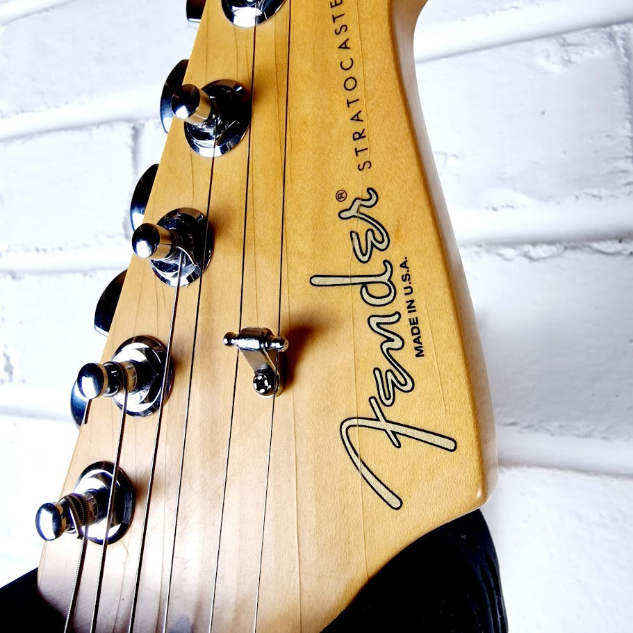 FENDER AMERICAN HSS FAT STRAT STRATOCASTER 2000 BLACK