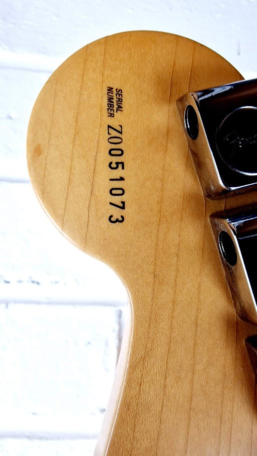 FENDER AMERICAN HSS FAT STRAT STRATOCASTER 2000 BLACK