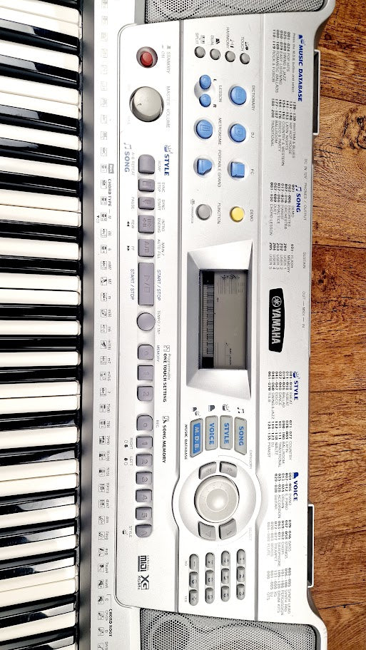 YAMAHA PSR 290 61 KEY KEYBOARD + POWER SUPPLY