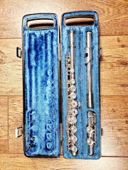 YAMAHA YFL 21S SILVER PLATED FLUTE WITH CASE