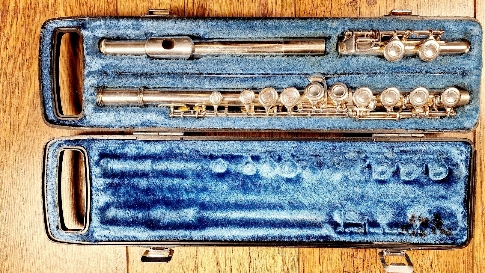 YAMAHA YFL 21S SILVER PLATED FLUTE WITH CASE