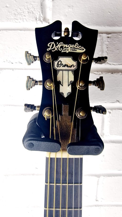 D'ANGELICO PREMIER UTICA 3/4 SIZE MAHOGANY TOP ARCHED BACK ACOUSTIC GUITAR