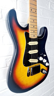 HONDO II H760S SUNBURST ELECTRIC GUITAR
