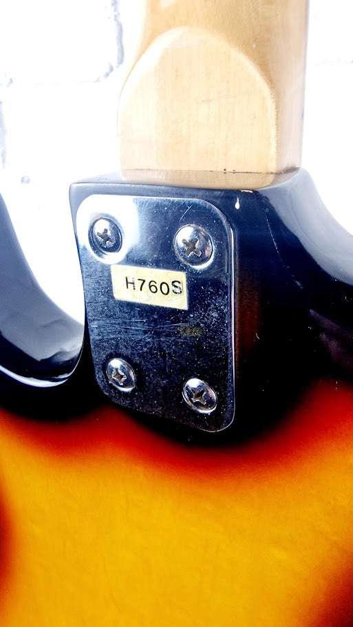 HONDO II H760S SUNBURST ELECTRIC GUITAR