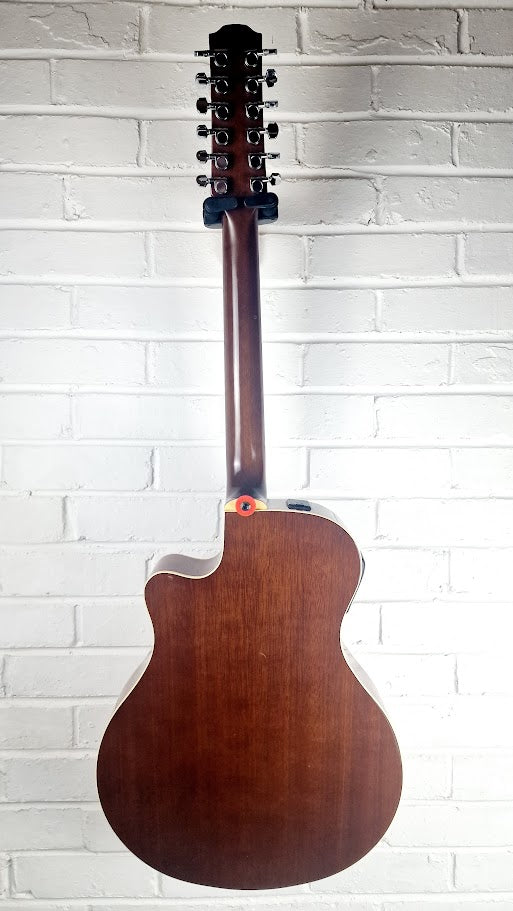 YAMAHA APX-5-12A DARK BROWN BURST 12 STRING ELECTRO ACOUSTIC GUITAR