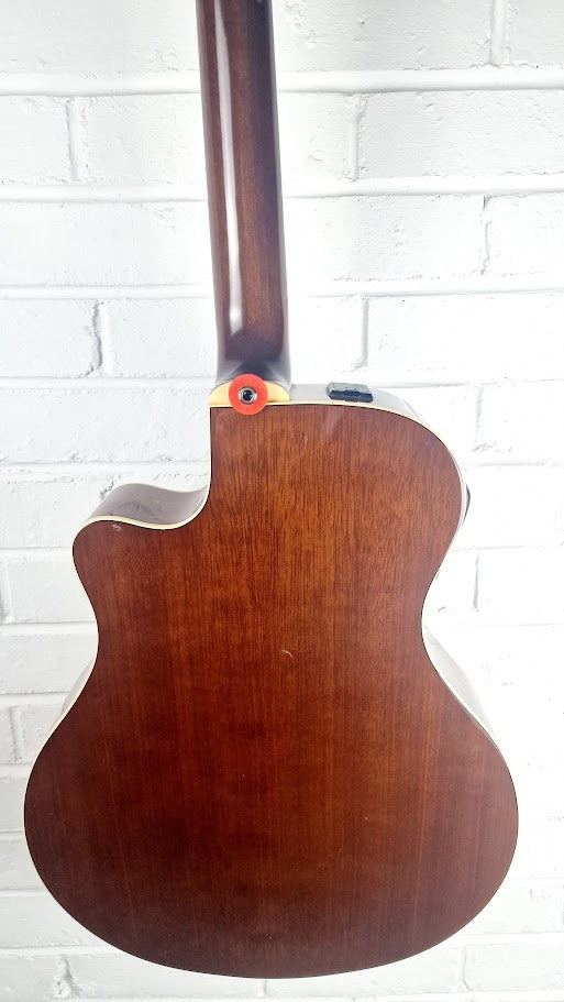 YAMAHA APX-5-12A DARK BROWN BURST 12 STRING ELECTRO ACOUSTIC GUITAR