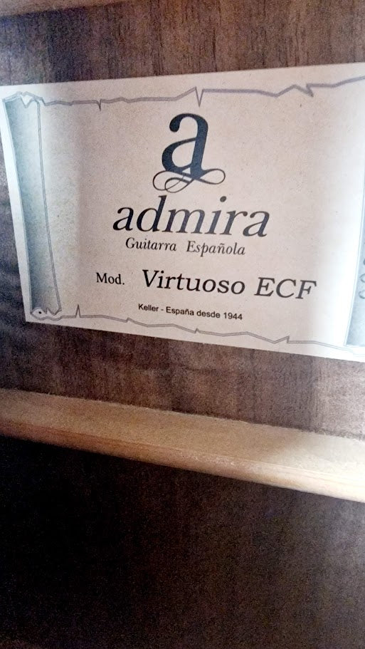 ADMIRA VIRTUOSO ECF ELECTRO CLASSICAL GUITAR