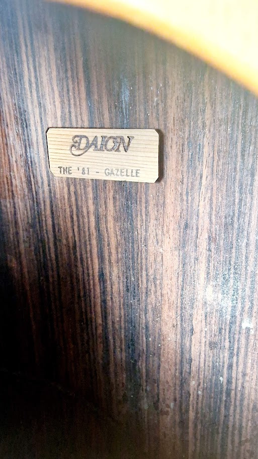 DAION THE 81 GAZELLE ELECTRO ACOUSTIC + ORIGINAL HARD CASE