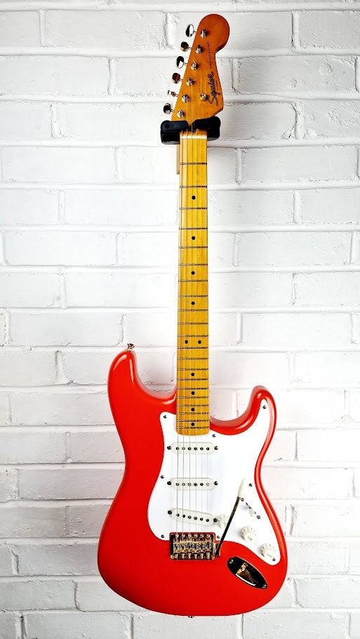 FENDER SQUIER 50S CLASSIC VIBE STRATOCASTER FSR FIESTA RED ELECTRIC GUITAR