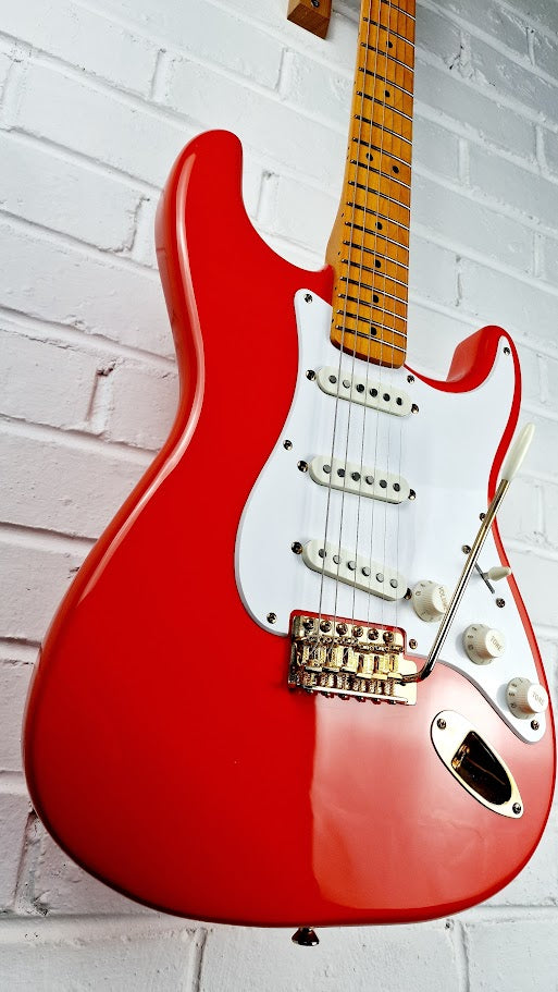 FENDER SQUIER 50S CLASSIC VIBE STRATOCASTER FSR FIESTA RED ELECTRIC GUITAR