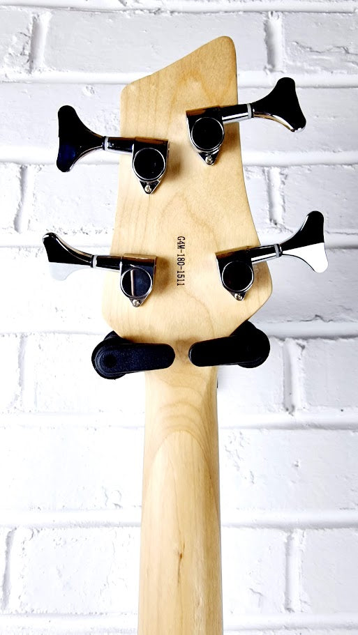 GEAR4MUSIC 4 STRING PRECISION BASS GUITAR TRANS RED BURST