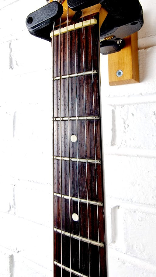 VINTAGE ADVANCE AV6 LAGUNA BLUE STRATOCASTER ELECTRIC GUITAR