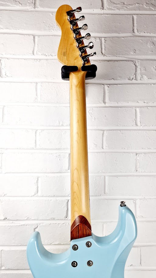 VINTAGE ADVANCE AV6 LAGUNA BLUE STRATOCASTER ELECTRIC GUITAR