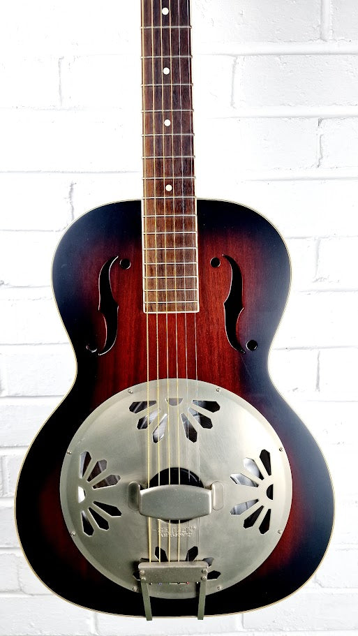 GRETSCH ALLIGATOR G9240 ROUND NECK BUSCUIT CONE RESONATOR GUITAR