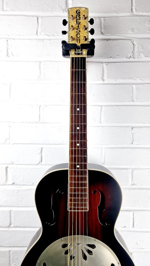 GRETSCH ALLIGATOR G9240 ROUND NECK BUSCUIT CONE RESONATOR GUITAR