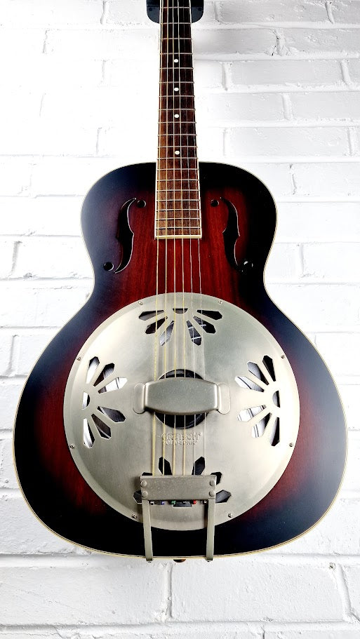 GRETSCH ALLIGATOR G9240 ROUND NECK BUSCUIT CONE RESONATOR GUITAR