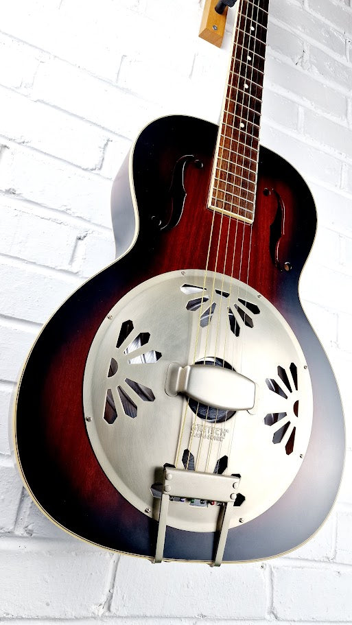 GRETSCH ALLIGATOR G9240 ROUND NECK BUSCUIT CONE RESONATOR GUITAR