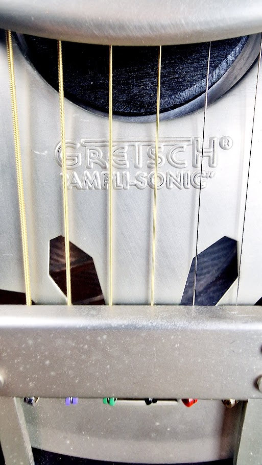 GRETSCH ALLIGATOR G9240 ROUND NECK BUSCUIT CONE RESONATOR GUITAR