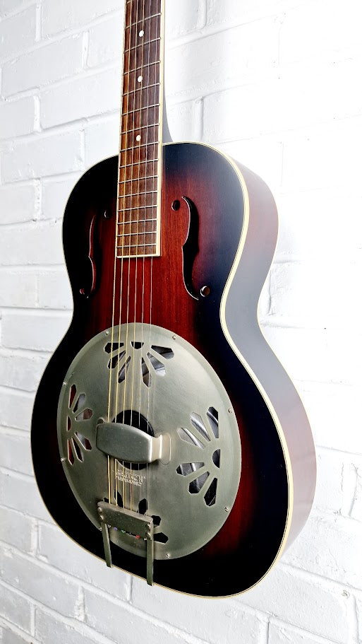 GRETSCH ALLIGATOR G9240 ROUND NECK BUSCUIT CONE RESONATOR GUITAR