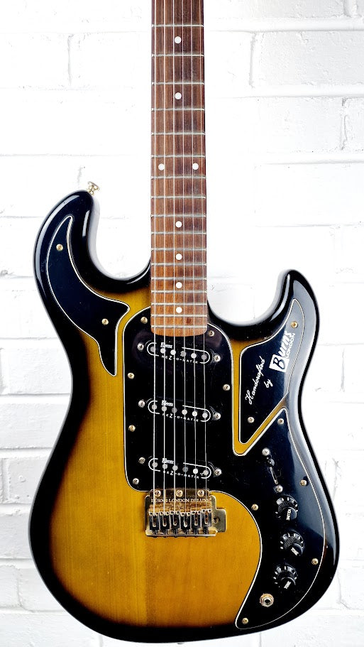 BURNS MARQUEE CLUB SERIES GREEN BURST ELECTRIC GUITAR