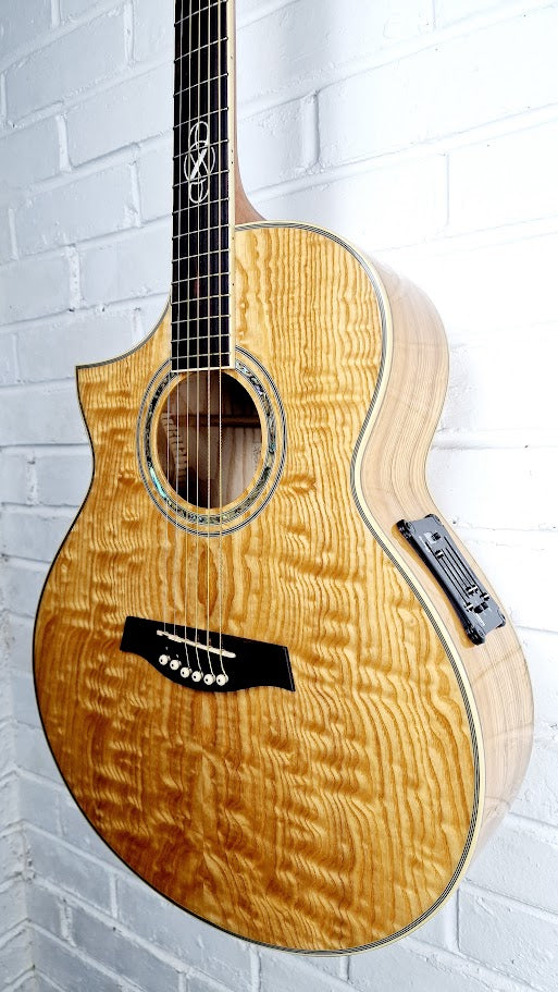 IBANEZ EW20LASE-NT NATURAL LEFT HANDED ELECTRO ACOUSTIC GUITAR