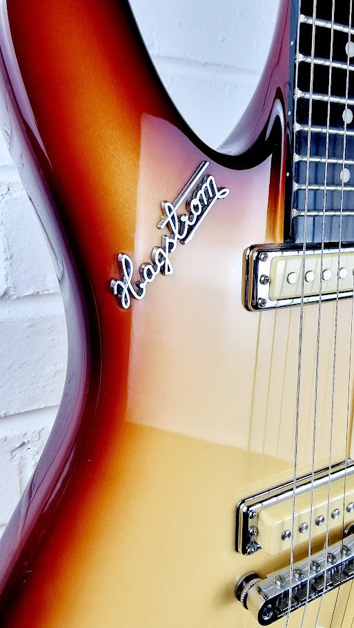 HAGSTROM IMPALA TAYLOR YORK SIGNATURE COPPER BURST ELECTRIC GUITAR