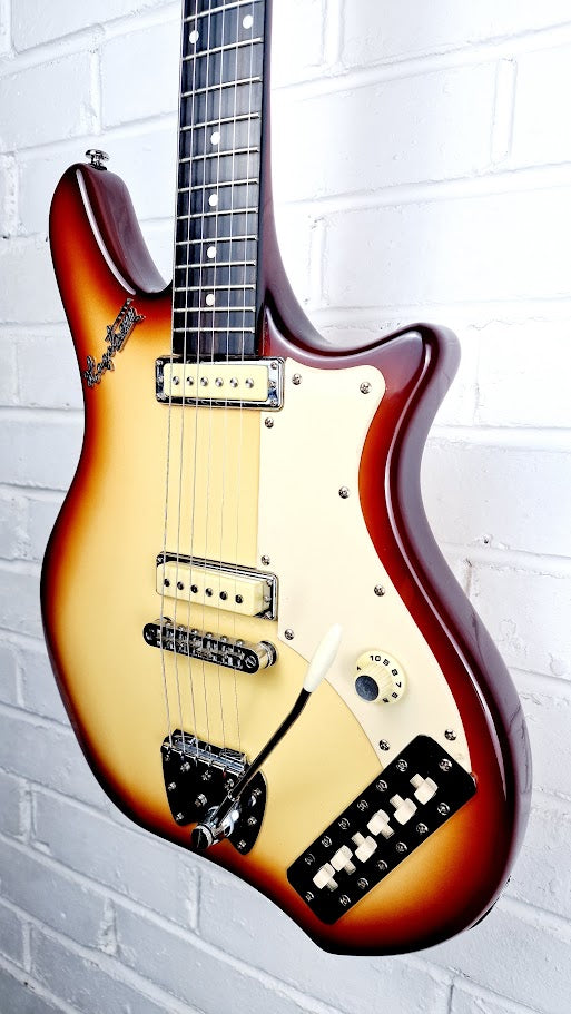 HAGSTROM IMPALA TAYLOR YORK SIGNATURE COPPER BURST ELECTRIC GUITAR