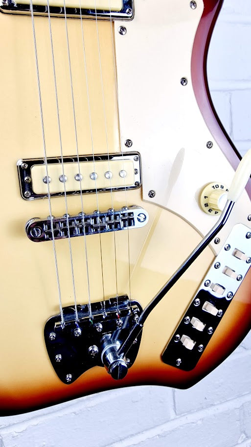 HAGSTROM IMPALA TAYLOR YORK SIGNATURE COPPER BURST ELECTRIC GUITAR