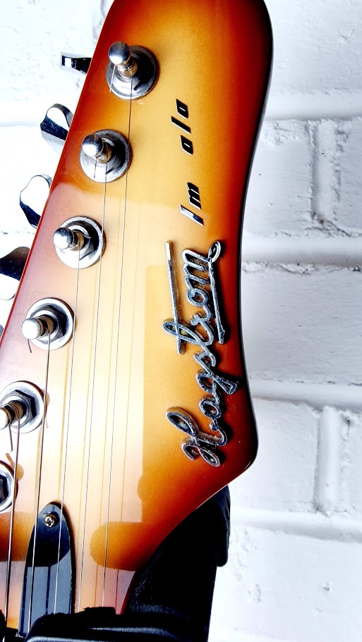 HAGSTROM IMPALA TAYLOR YORK SIGNATURE COPPER BURST ELECTRIC GUITAR