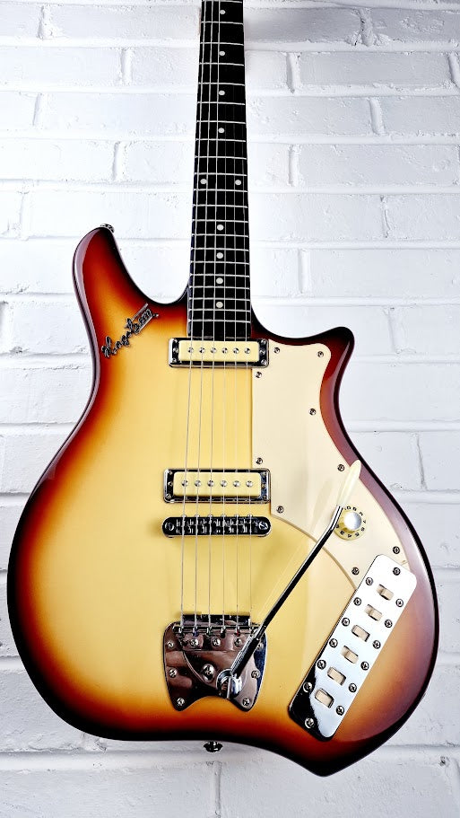 HAGSTROM IMPALA TAYLOR YORK SIGNATURE COPPER BURST ELECTRIC GUITAR