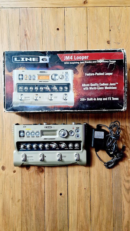 LINE 6 JM4 LOOPER EFFECTS PEDAL