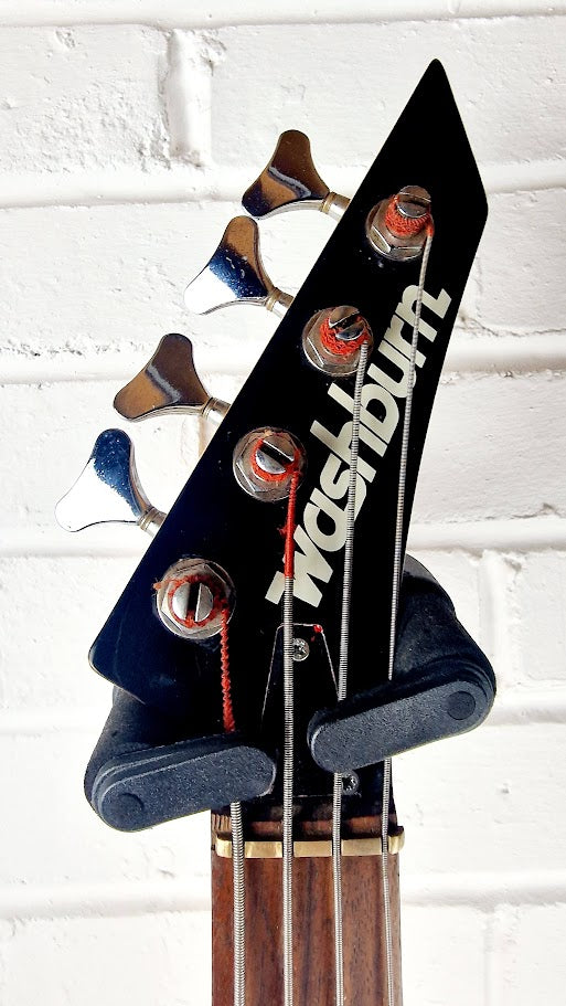 WASHBURN FORCE ABT 80s 4 STRING BLACK BASS GUITAR