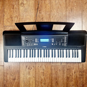 YAMAHA E373 61 KEY TOUCH SENSITIVE KEYBOARD + POWER SUPPLY