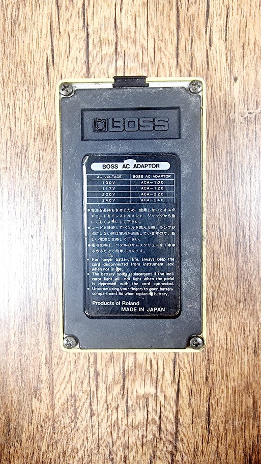 BOSS SUPER OVERDRIVE SD1 SD-1 GUITAR EFFECTS PEDAL