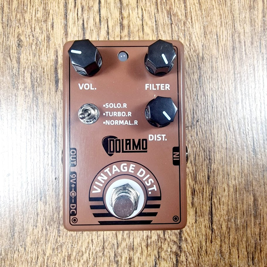 DOLAMO D11 VINTAGE DISTORTION GUITAR EFFECTS PEDAL