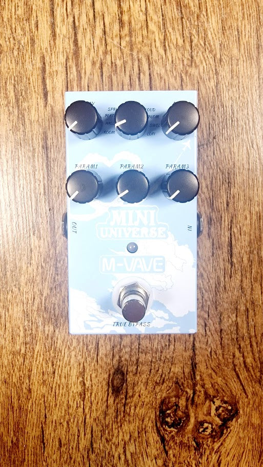 M-VAVE MINI UNIVERSE REVERB EFFECTS PEDAL
