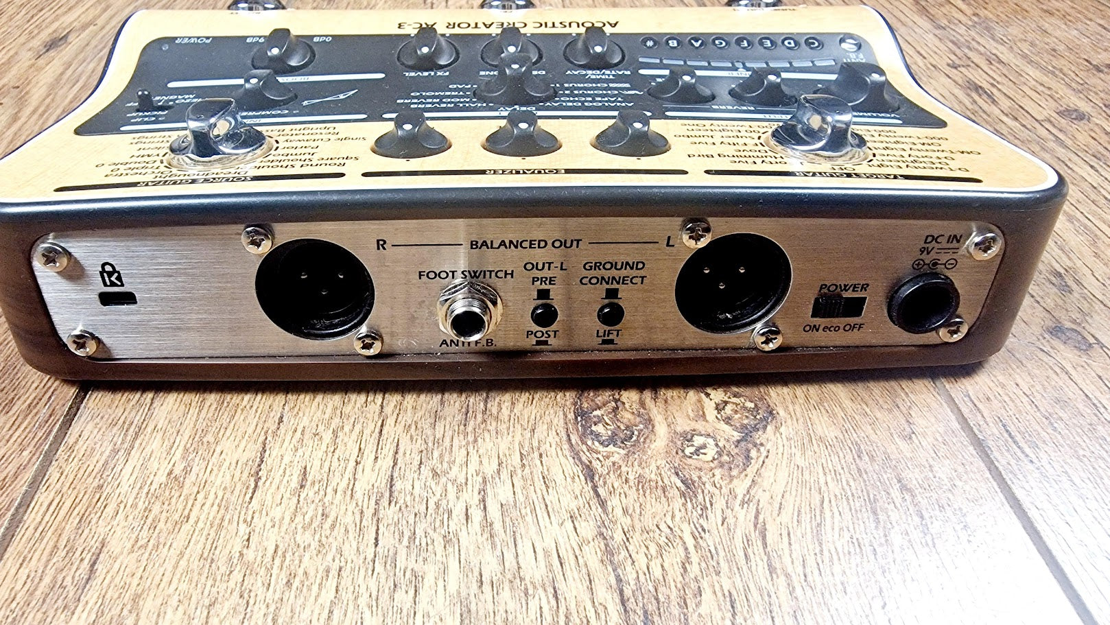 ZOOM ACOUSTIC CREATOR AC3 AC-3 GUITAR EFFECTS PROCESSOR PEDAL