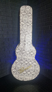 THOMANN GRECO LES PAUL SNAKESKIN STYLE HARD CASE