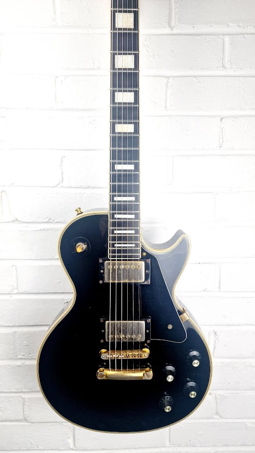 GRECO LES PAUL BLACK BEAUTY CREAM BINDING KOREAN ELECTRIC GUITAR