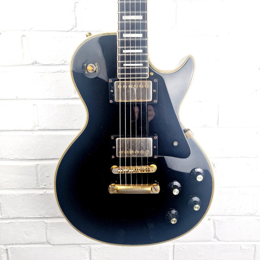 GRECO LES PAUL BLACK BEAUTY CREAM BINDING KOREAN ELECTRIC GUITAR