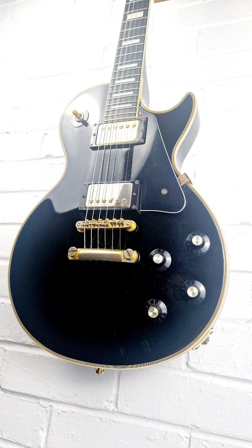 GRECO LES PAUL BLACK BEAUTY CREAM BINDING KOREAN ELECTRIC GUITAR
