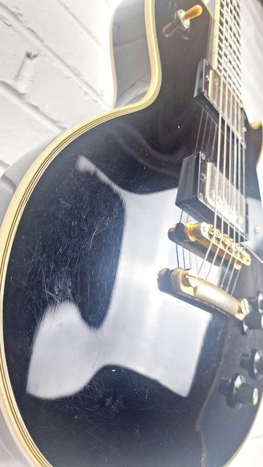 GRECO LES PAUL BLACK BEAUTY CREAM BINDING KOREAN ELECTRIC GUITAR