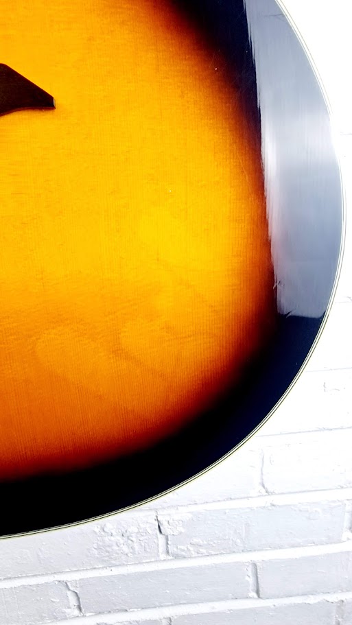 TURNER 65VS VINTAGE SUNBURST JUMBO ACOUSTIC GUITAR