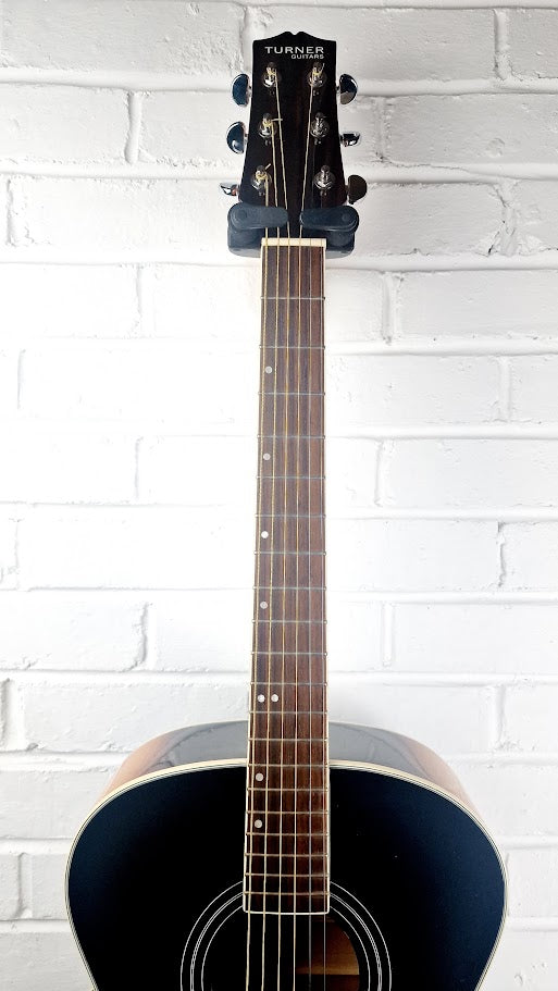TURNER 65VS VINTAGE SUNBURST JUMBO ACOUSTIC GUITAR