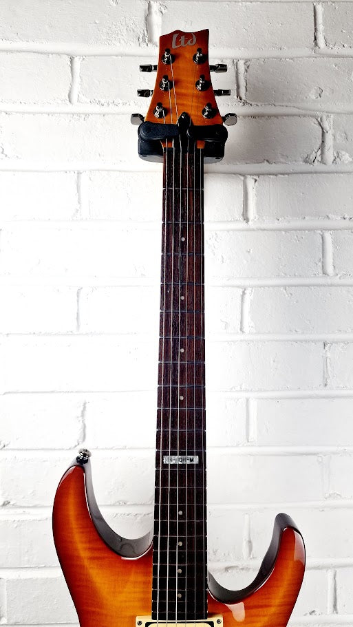 ESP LTD H-101FM AMBER SUNBURST ELECTRIC GUITAR