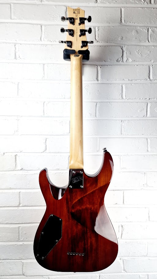 ESP LTD H-101FM AMBER SUNBURST ELECTRIC GUITAR