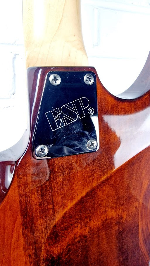 ESP LTD H-101FM AMBER SUNBURST ELECTRIC GUITAR