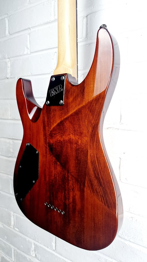 ESP LTD H-101FM AMBER SUNBURST ELECTRIC GUITAR