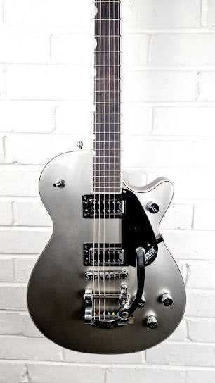 GRETSCH G5230T ELECTROMATIC JET FT WITH BIGSBY AIRLINE SILVER ELECTRIC GUITAR