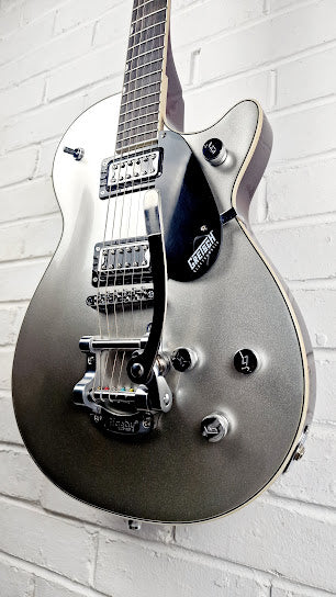 GRETSCH G5230T ELECTROMATIC JET FT WITH BIGSBY AIRLINE SILVER ELECTRIC GUITAR